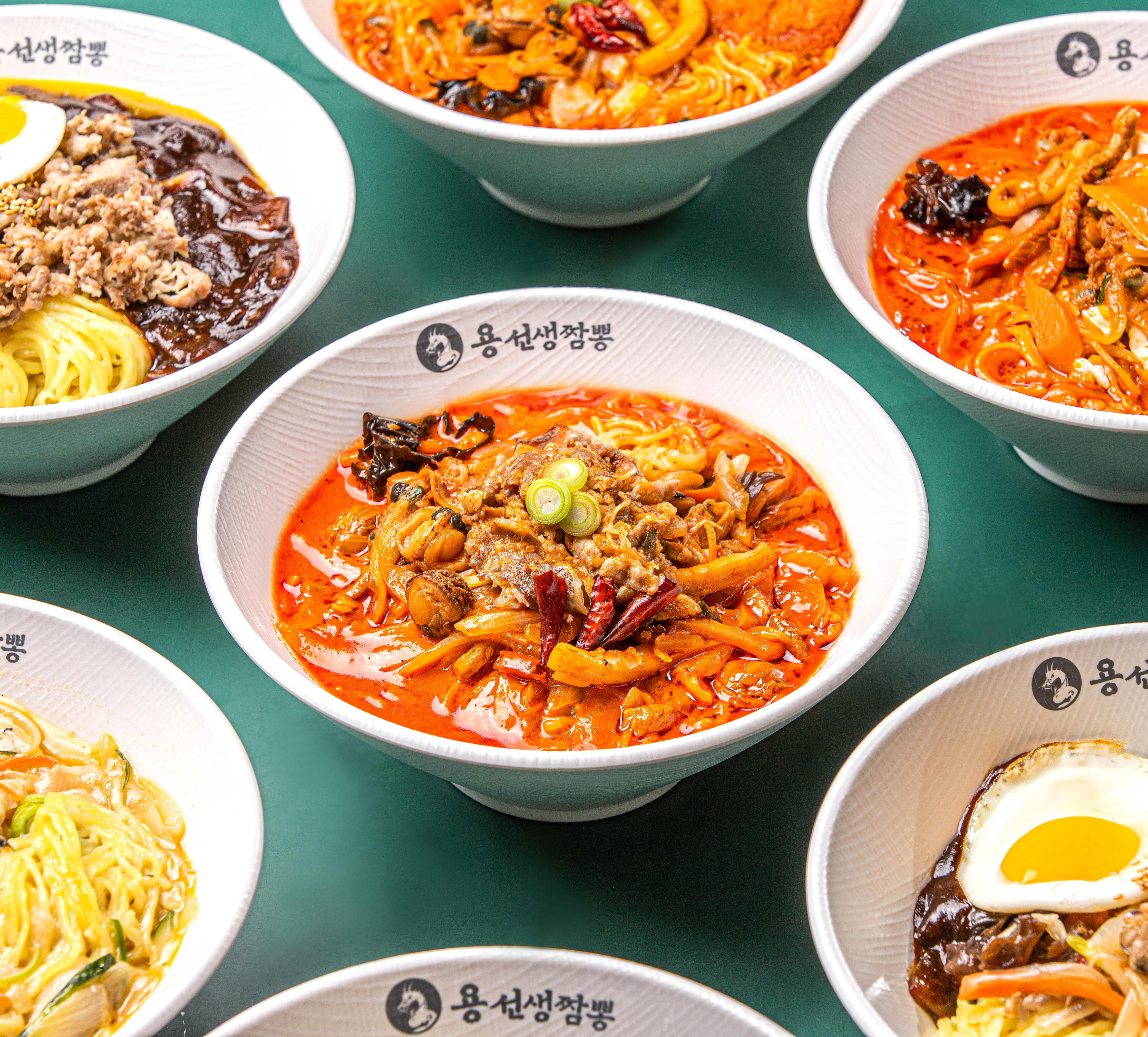 용선생짬뽕 메뉴 한눈에 보기